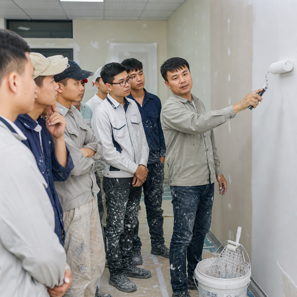 Chương Trình Đào Tạo Thợ Sơn